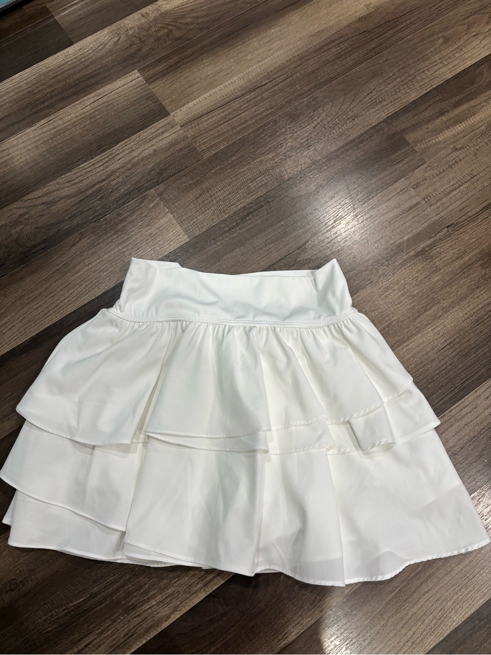 New View white skirt